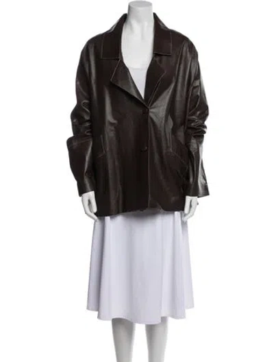 Pre-owned Remain Birger Christensen Jacket In Brown