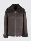 Remain Birger Christensen Jacket Remain Woman Color Brown In Brown