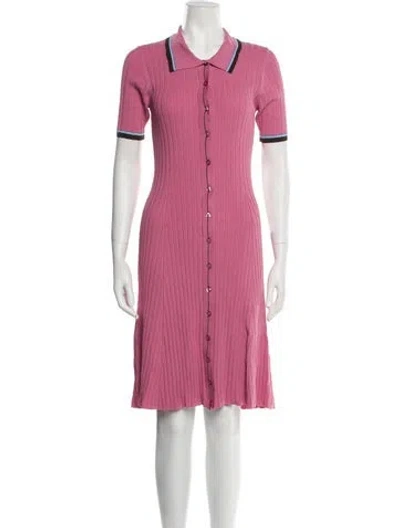 Pre-owned Remain Birger Christensen Knee-length Dress In Pink