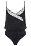 Remain Birger Christensen Remain Body With Lace Insert In Black