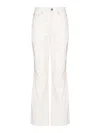 Remain Birger Christensen Leather Pants In White