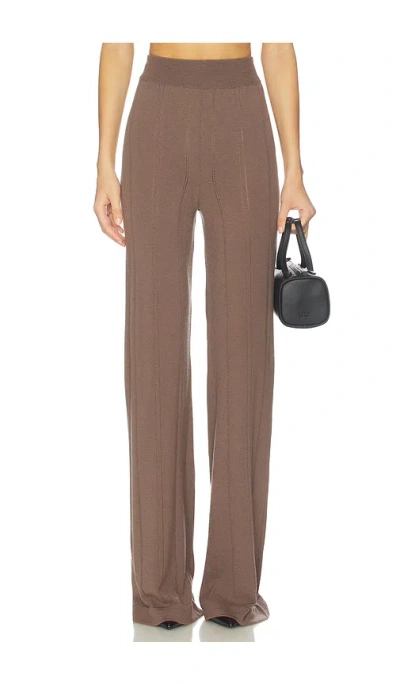 Remain Birger Christensen Light Knit Pant In Gray