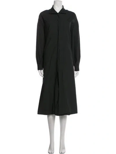 Pre-owned Remain Birger Christensen Long Dress In Green