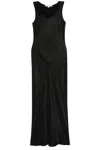 Remain Birger Christensen Bias-cut Maxi Dress In Black