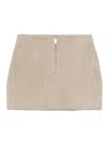 Remain Birger Christensen Minifalda - Blanco