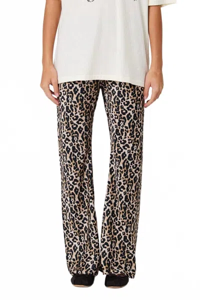 Remain Birger Christensen Nyla Pants In Leopard In Animal Print