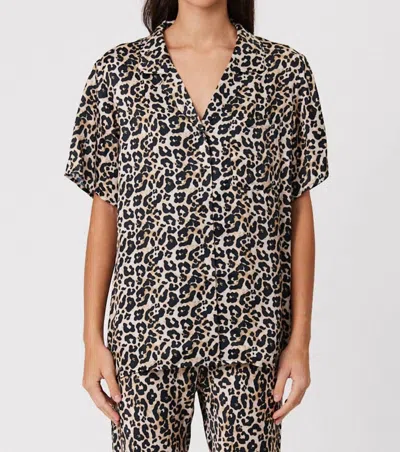 Remain Birger Christensen Nyla Shirt In Leopard