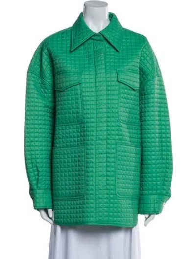 Pre-owned Remain Birger Christensen Nylon Jacket In Green