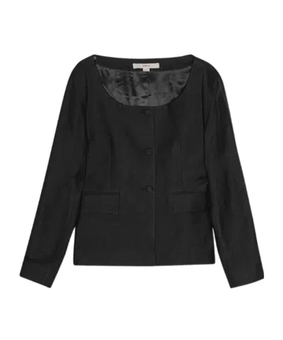REMAIN BIRGER CHRISTENSEN OPEN-NECK JACKET