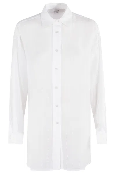 Remain Birger Christensen Oversized Shirt In White
