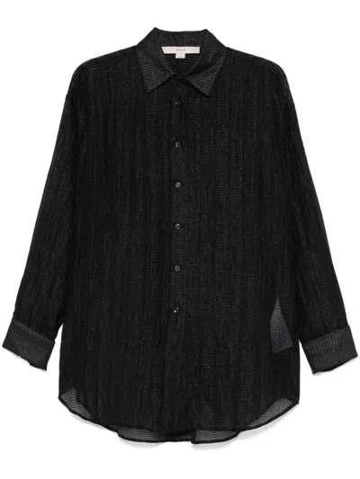 Remain Birger Christensen Oversized Shirt In Black