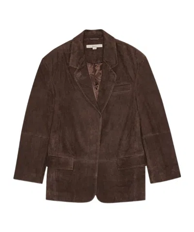 REMAIN BIRGER CHRISTENSEN PADDED-SHOULDER BLAZER