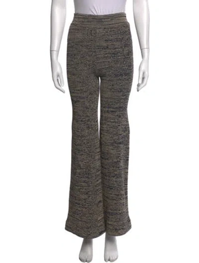 Pre-owned Remain Birger Christensen Patterned Flared Pants In Multi
