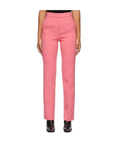 Remain Birger Christensen Pink High-waist Casual Straight Pants
