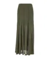 Remain Birger Christensen Pleated Mesh Skirt