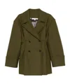 Remain Birger Christensen Pleated Peacoat