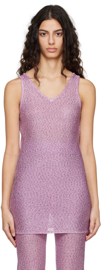 Remain Birger Christensen Top In 15-3716 Purple Rose