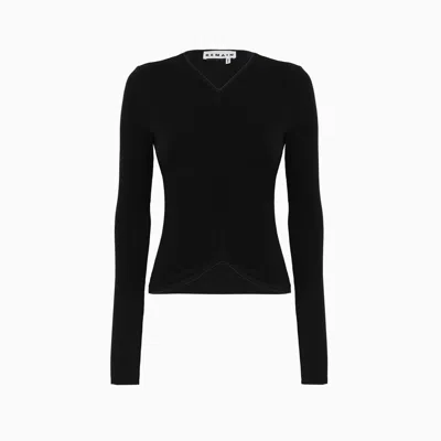 Remain Birger Christensen Remain Long Sleeve T-shirt In Black