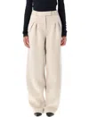 Remain Birger Christensen Remain Soft Cocoon Pants In Neutral