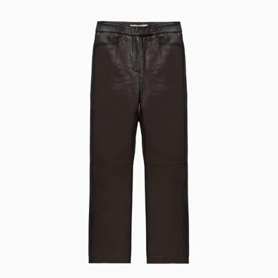 Remain Birger Christensen Remain Straight Pants In Brown