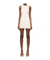 Remain Birger Christensen Off-white Round Neck Midi Dress In White