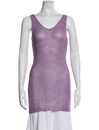 Pre-owned Remain Birger Christensen Scoop Neck Sweater W/ Tags In Purple
