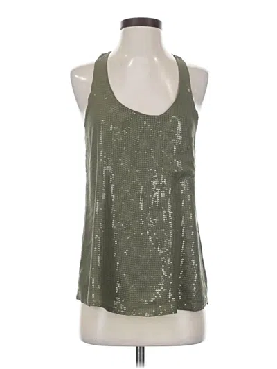 Pre-owned Remain Birger Christensen Sleeveless Top Green Halter Neckline Tops