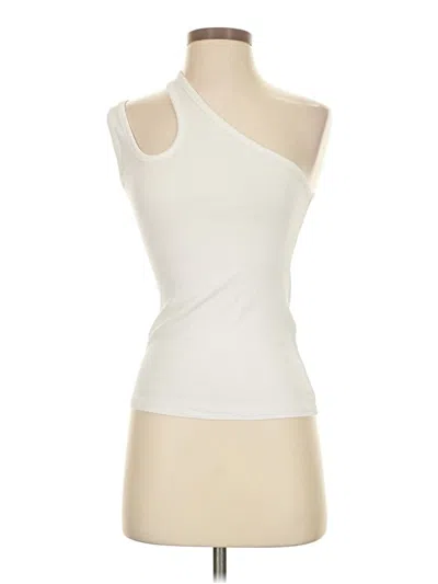 Pre-owned Remain Birger Christensen Sleeveless T-shirt In Ivory