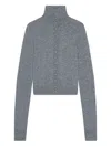 Remain Birger Christensen High-neck Button Cardigan In Gray
