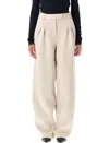 Remain Birger Christensen Remain Soft Cocoon Pants In Neutral