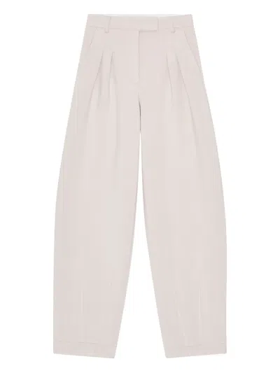 Remain Birger Christensen Soft Cocoon Pleated Trousers In Neutral
