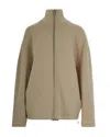 Remain Birger Christensen Giubbino Soft Zipped Beige In Multi