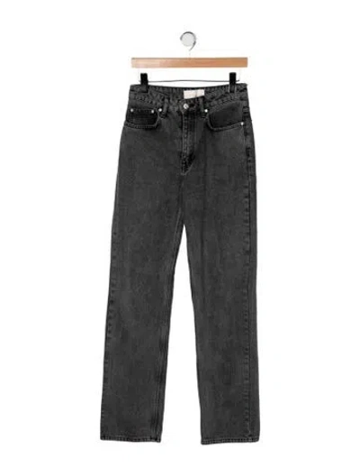 Pre-owned Remain Birger Christensen Straight Leg Pants In Grey