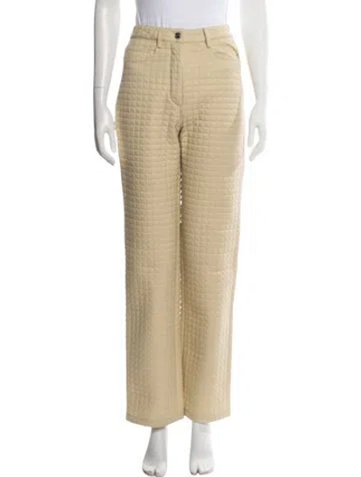 Pre-owned Remain Birger Christensen Straight Leg Pants W/ Tags In Neutral
