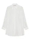 Remain Birger Christensen Striped Button-down Shirt In White