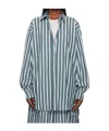 Remain Birger Christensen Remain Oversized Striped Cotton Shirt In Multi