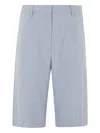 Remain Birger Christensen Remain Suiting Bermuda Shorts In Gray