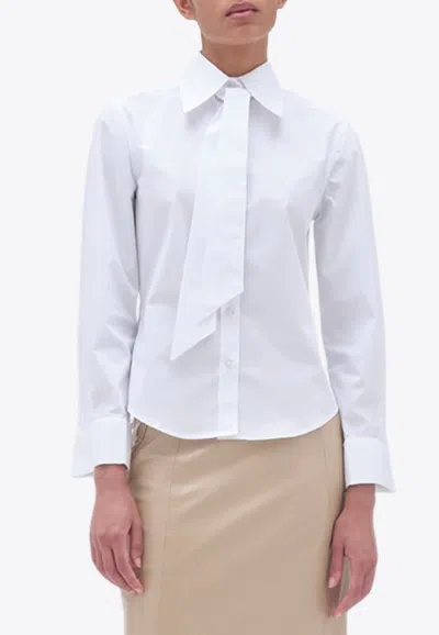 Remain Birger Christensen Tailored Long-sleeved Shirt In White