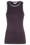 Remain Birger Christensen Tank Top With Mesh Edge