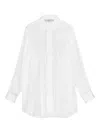 Remain Birger Christensen Textured Button-down Shirt In White