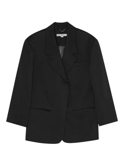 Remain Birger Christensen Three-quarter Sleeve Single-breasted Blazer In Black