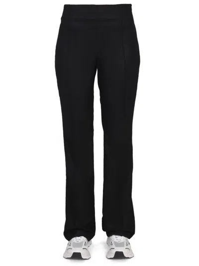 Remain Birger Christensen High-waist Wool Twill Trousers In Black