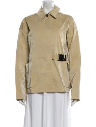 Pre-owned Remain Birger Christensen Utility Jacket In Neutral