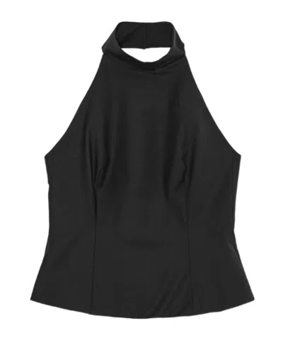 REMAIN BIRGER CHRISTENSEN V-NECK CROP TOP