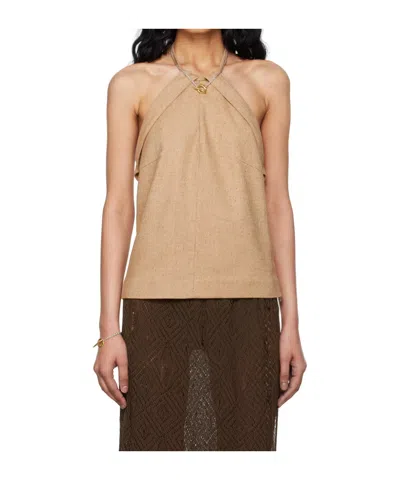 REMAIN BIRGER CHRISTENSEN V-NECK TIEBACK VEST