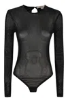 Remain Birger Christensen Bodysuit Remain Woman Color Black In Black