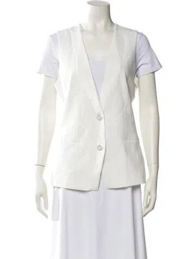 Pre-owned Remain Birger Christensen Vest W/ Tags In White