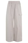 Remain Birger Christensen Wide-leg Trousers In Chateau Gray