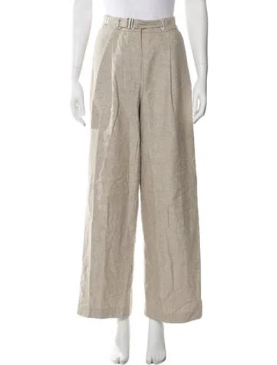 Pre-owned Remain Birger Christensen Wide Leg Pants In Neutral