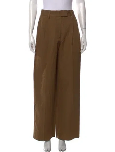 Pre-owned Remain Birger Christensen Wide Leg Pants In Neutrals